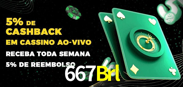 Promoções do cassino ao Vivo 667Brl